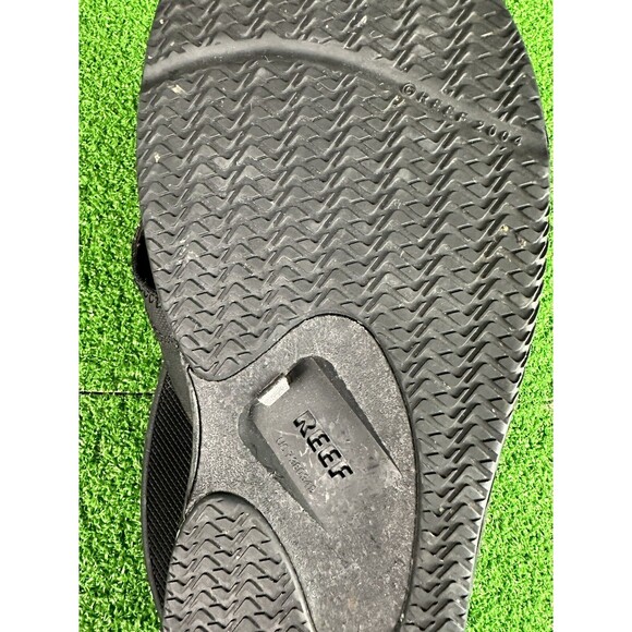 REEF Men's Black  Flip Flops Sandals Size 16 Bottle‎ Opener - Picture 6 of 6